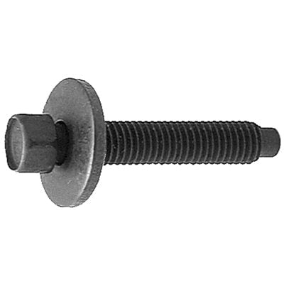 Au-ve-co® 16931 Body Bolt, System of Measurement: Metric, M8x1.25 Thread, 42 mm L, Hex, Sems® Head, 10 mm Head