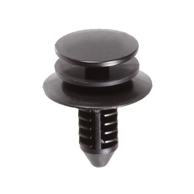 Au-ve-co® 16938 Triple Head Trim Panel Retainer, System of Measurement: Metric, Nylon
