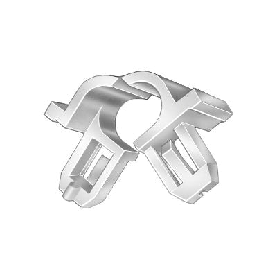 Au-ve-co® 16949 Washer Hose Retainer, System of Measurement: Metric, Nylon