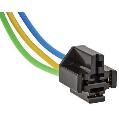 Au-ve-co® 16966 3-Terminal Flasher Connector Pigtail, 10 in OAL, 3 -Wire, 14 AWG Wire, Compatible With: HD Flasher