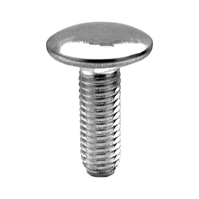 Au-ve-co® 16986 Bumper Bolt, System of Measurement: Metric, M8x1.25 Thread, 25 mm L, Pan Head, Zinc