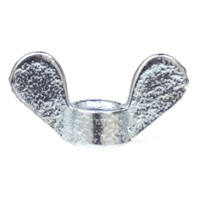Au-ve-co® 17010 Forged Wing Nut, M6x1 Thread, Steel, Zinc-Plated