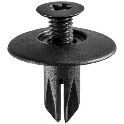 Au-ve-co® 17081 Screw-Type Cowl Retainer, System of Measurement: Metric, Nylon