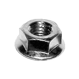 Au-ve-co® 17084 Spin Lock Nut With Serrations, System of Measurement: Imperial, 1/2-13 Thread, USS Thread, Zinc