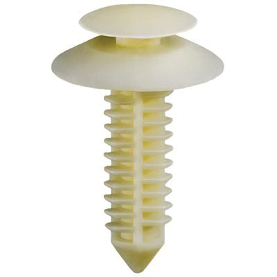Au-ve-co® 17102 Double Head Trim Panel Retainer, System of Measurement: Imperial, Nylon