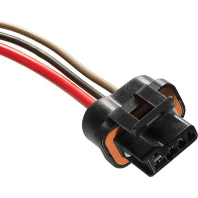 Au-ve-co® 17109 Alternator Pigtail Connector, 4 -Wire, 18 to 12 AWG Wire, Compatible With: GM Models