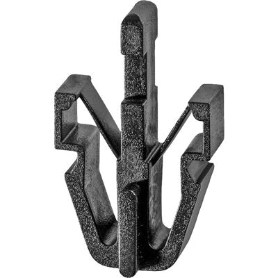 Au-ve-co® 17195 Grille Clip, 22 mm L, Nylon, Black