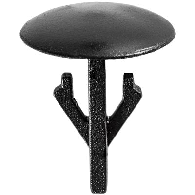 Au-ve-co® 17205 Single Head Retaining Clip, System of Measurement: Metric, Nylon