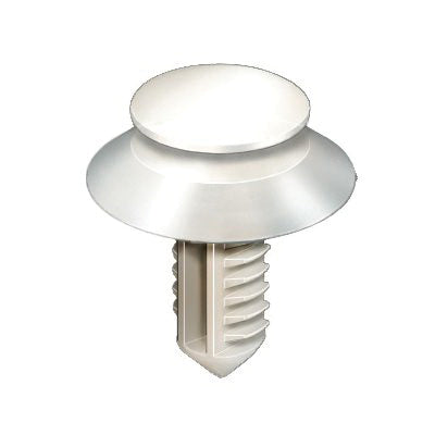 Au-ve-co® 17218 Double Head Door Trim Panel Retainer, System of Measurement: Metric, Nylon