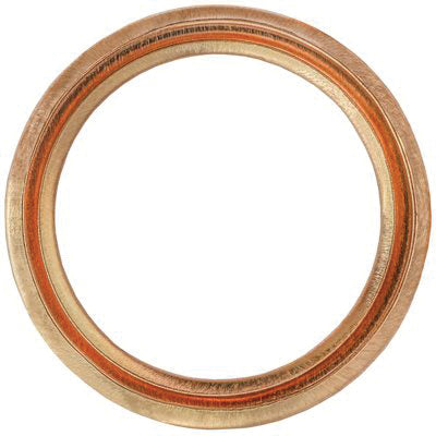 Au-ve-co® 17263 Crushable Oil Drain Plug Crushable Gasket, 16.35 mm ID, 21.72 mm OD, Copper