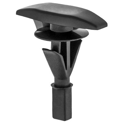 Au-ve-co® 17339 Double Head Weatherstrip Retainer, System of Measurement: Metric, Nylon