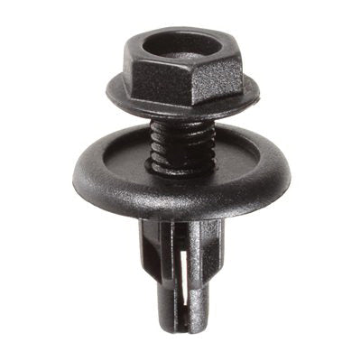 Au-ve-co® 17350 Screw-Type Retainer, System of Measurement: Metric, Nylon