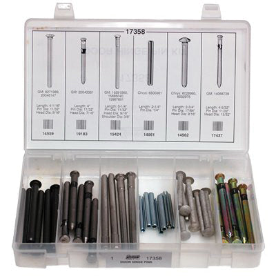 Au-ve-co® 17358 Door Hinge Pin Kit, 27 -Piece