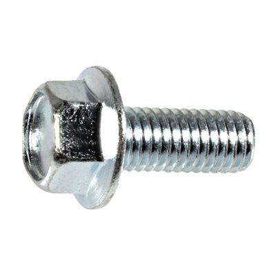 Au-ve-co® 17388 Flange Bolt, M8x1.25 Thread, 20 mm OAL, J.I.S. Small Hex Head, Zinc-Plated