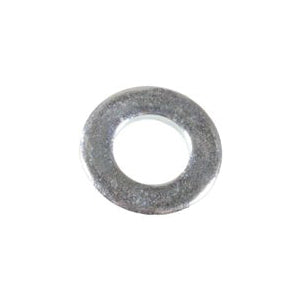 Au-ve-co® 17393 Metric Flat Washer, 6 mm Trade, 6.4 x 12 mm Dia, Zinc-Plated