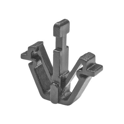 Au-ve-co® 17438 Radiator Grille Clip, 22 mm L, Nylon, Black
