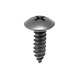Au-ve-co® 17459 Tapping Screw, System of Measurement: Metric, M4.8x1.81 Thread, 16 mm L, Truss Head, Phillips® Drive