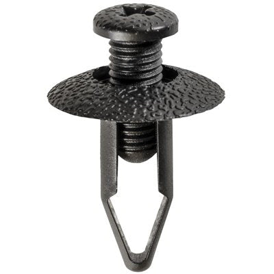 Au-ve-co® 17472 Screw-Type Fascia Retainer, System of Measurement: Metric, Nylon