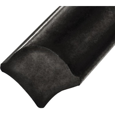 Au-ve-co® 17514 Glass Weatherstrip With Locking Bead, EPDM, Compatible With: au-ve-co® 17513 Glass Weatherstrip