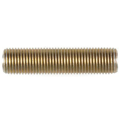 Au-ve-co® 17596 Stud, System of Measurement: Metric, 50 mm OAL, M12x1.25 Thread A, Zinc Dichromate-Coated