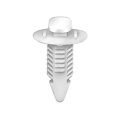 Au-ve-co® 17649 Double Head Trim Panel Retainer, System of Measurement: Imperial, Nylon