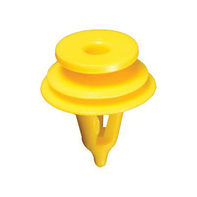 Au-ve-co® 17669 Triple Head Trim Panel Retainer, System of Measurement: Imperial, Nylon