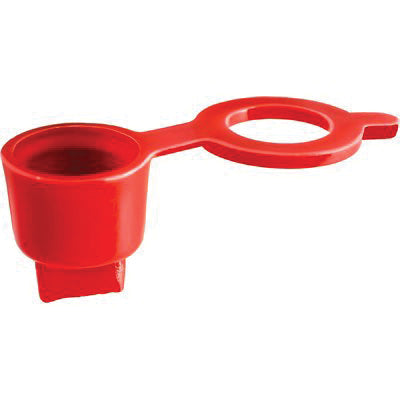 Au-ve-co® 18110 Grease Fitting Protective Cap, Red, Polyethylene