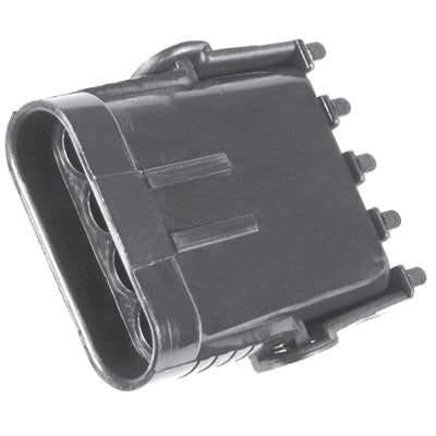 Au-ve-co® 18146 4-Cavity Weather Pack Terminal Shell, Nylon Insulation