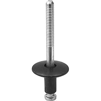 Au-ve-co® 18167 Peel Rivet, 1/4 in Dia Rivet, 3/4 in Dia Flange, 3/32 to 9/64 in Panel Grip, Aluminum