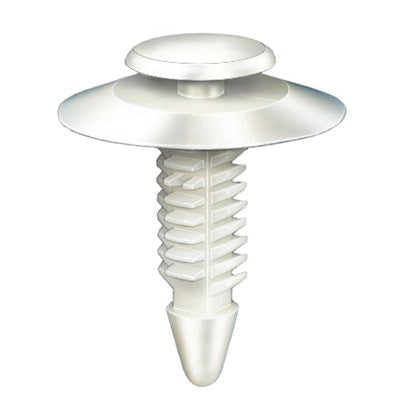 Au-ve-co® 18175 Double Head Trim Panel Retainer, System of Measurement: Imperial, Nylon