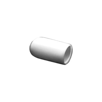 Au-ve-co® 18204 Vacuum Cap, 1/4 in ID, 5/8 in L, Vinyl, White