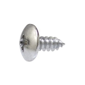 Au-ve-co® 1826 Tapping Screw, System of Measurement: Imperial, #8 Thread, 7/16 in L, Truss Head, Phillips® Drive