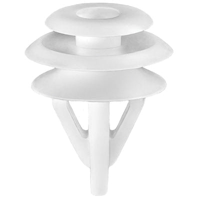 Au-ve-co® 18294 Triple Head Trim Panel Retainer, System of Measurement: Metric, Nylon
