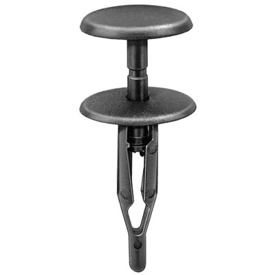 Au-ve-co® 18308 Closed End Air Baffle Retainer, System of Measurement: Imperial, Nylon