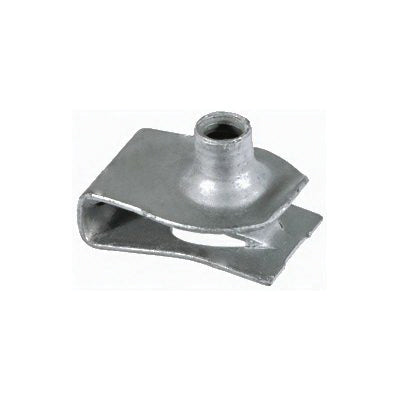 Au-ve-co® 18337 Fold Over Extruded Nut, System of Measurement: Metric, M4x0.7 Thread, Zinc-Plated