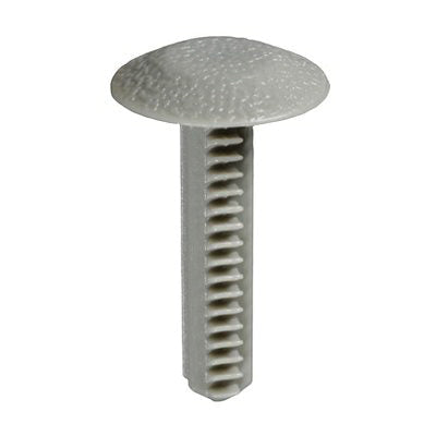 Au-ve-co® 18371 Single Head Door Trim Panel Retainer, System of Measurement: Imperial, Nylon