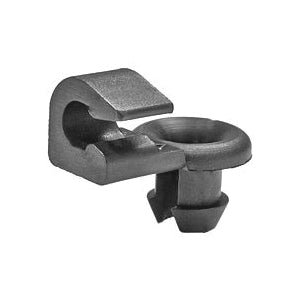 Au-ve-co® 18392 Door Lock Rod Clip, Nylon, Black