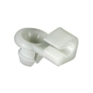 Au-ve-co® 18393 Door Lock Rod Clip, Nylon, Natural