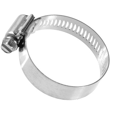 Au-ve-co® 18482 Screw-Worm Gear Type Hose Clamp, 3/4 in Minimum Clamp Diameter, 1-1/2 in Maximum Clamp Diameter