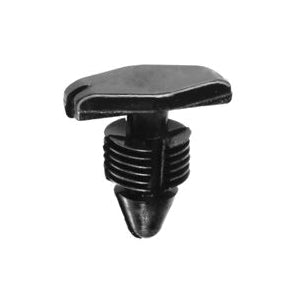 Au-ve-co® 18509 Double Head Weatherstrip Retainer, System of Measurement: Imperial, Nylon