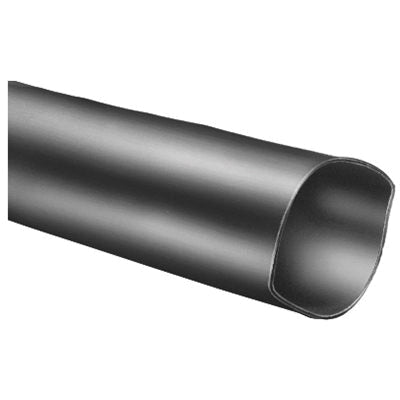Au-ve-co® 18699 Thin Wall Heat Shrink Tubing, 0.187 in ID Expanded, 2:1 Shrink, 6 in L, Polyolefin, Black