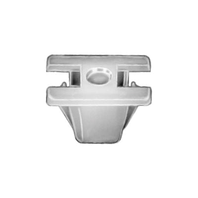 Au-ve-co® 18843 Grille and Rear Filler Nut, System of Measurement: Imperial, #8 Thread, Nylon