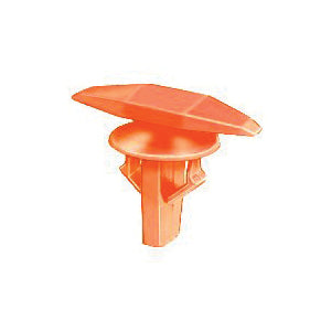 Au-ve-co® 18877 Double Head Weatherstrip Retainer, System of Measurement: Metric, Nylon