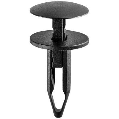 Au-ve-co® 18896 Closed End Bumper Fascia Retainer, System of Measurement: Metric, Nylon