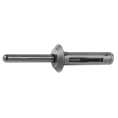 Au-ve-co® 18913 Rivet, 1/2 in Dia Flange, 2-5/32 in L, 5/32 to 9/32 in Panel Grip, Fits Hole Size: 15/64 in, Nylon