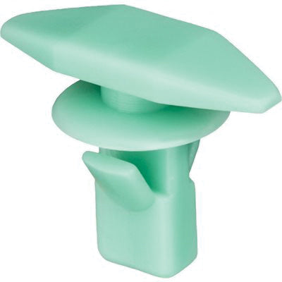 Au-ve-co® 19171 Double Head Weatherstrip Retainer, System of Measurement: Metric, Nylon