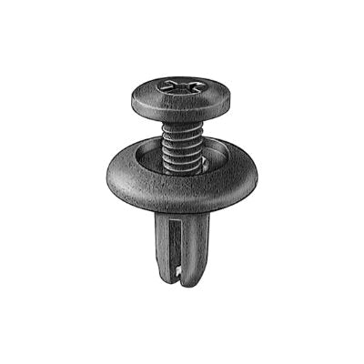 Au-ve-co® 19311 Screw-Type Front Fender Skirt Retainer, System of Measurement: Metric, Nylon