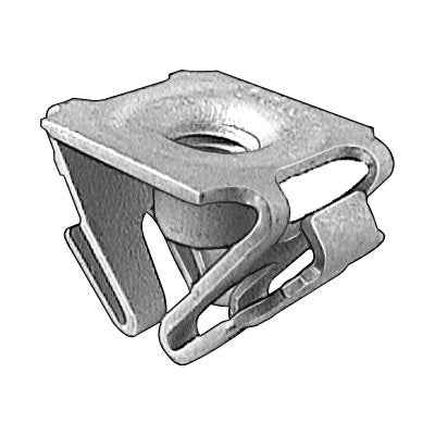 Au-ve-co® 19317 Retainer Nut, System of Measurement: Metric, M6x1 Thread, Zinc-Plated