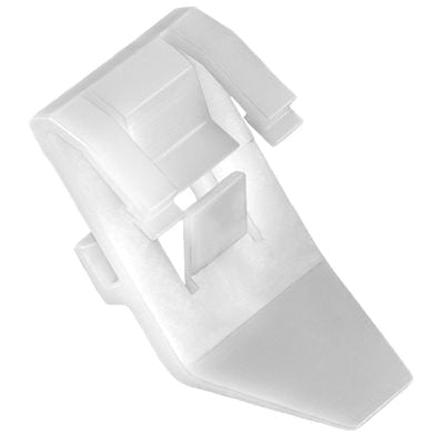 Au-ve-co® 19415 Belt Molding Clip, Nylon, White