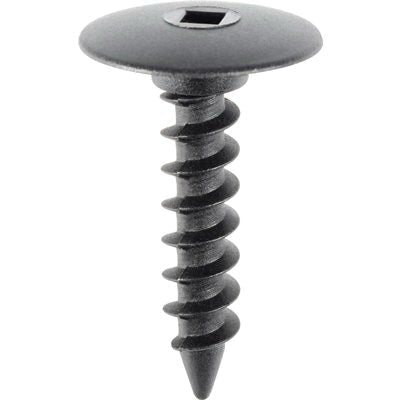 Au-ve-co® 19417 Tapping Screw, System of Measurement: Metric, M7.5 Thread, 35 mm L, Square Truss Head, Nylon